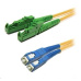 Duplexní patch kabel SM 9/125, OS2, E2000(APC)-SC(PC), LS0H, 10m