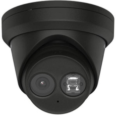 HIKVISION DS-2CD2343G2-IU/G(BLACK)(2.8mm) 4MPix IP Turret kamera; IR 30m, mikrofon, IP67, černá