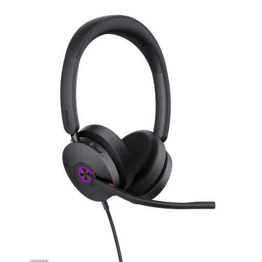 Yealink UH48 Dual UC USB-C/A, vysoce kvalitní kabelová sluchátka s funkcí ANC