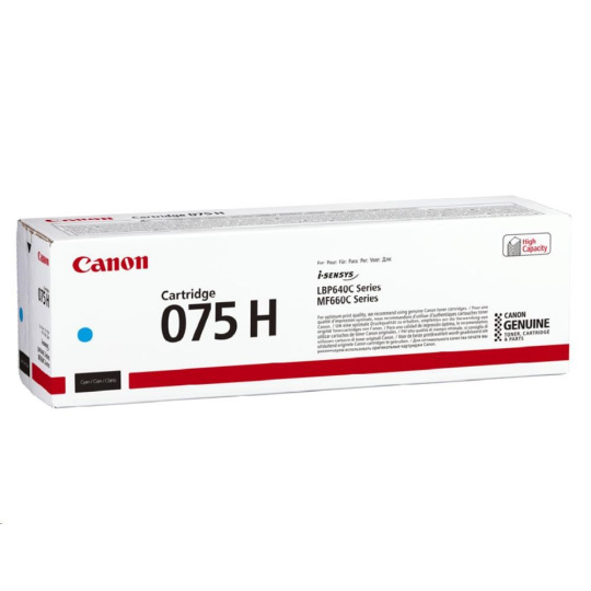 Canon TONER 075 H M purpurová pro i-SENSYS LBP646Cdw, LBP647Cdw, MF664Cdw, MF667Cdw (2500 str.)