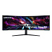 SAMSUNG MT LED LCD Gaming Monitor 57" Odyssey Neo G9, Quantum Matrix Tech. (mini LED), Dual UHD - Prohnutý 1000R, 240Hz