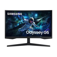 BAZAR - SAMSUNG MT LED LCD Gaming Monitor 27" Odyssey LS27CG552EUXEN -prohnutý, VA,1ms, 2560x1440 - poškozený obal