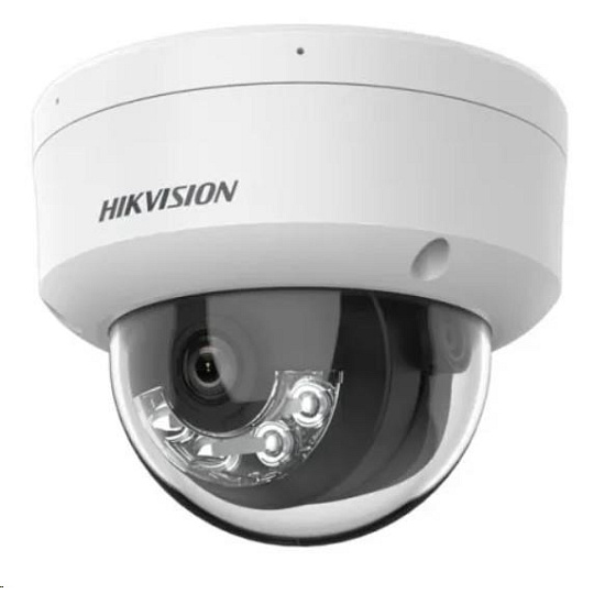 Hikvision DS-2CD2143G2-LIS2U(2.8mm), 4MPix IP Dome Smart Hybrid Light AcuSense kamera; LED/IR 30m, audio, alarm, IP67, I