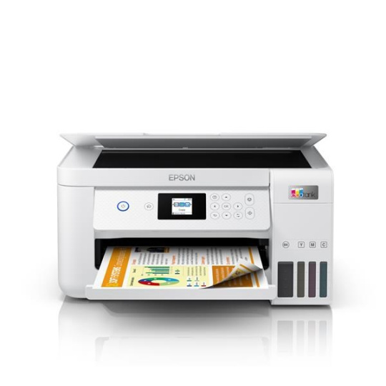 BAZAR - EPSON tiskárna ink EcoTank L4266, 3v1, A4, 1440x5760dpi, 33ppm, USB, Wi-Fi, bílá (poškozený obal) BAZAR - EPSON tiskárna ink EcoTank L4266, 3v1, A4, 1440x5760dpi, 33ppm, USB, Wi-Fi, bílá (poškozený obal)