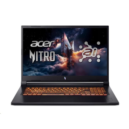 ACER NTB Nitro V 17 AI (ANV17-41-R00J),R7 AI 260,17.3"QHD,32GB,1TB SSD,RTX 5060,W11H,Black