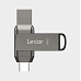 Lexar JumpDrive Dual Drive D400 Type-C/Type-C & Type-A, up to 130MB/s read (USB 3.1) 64GB