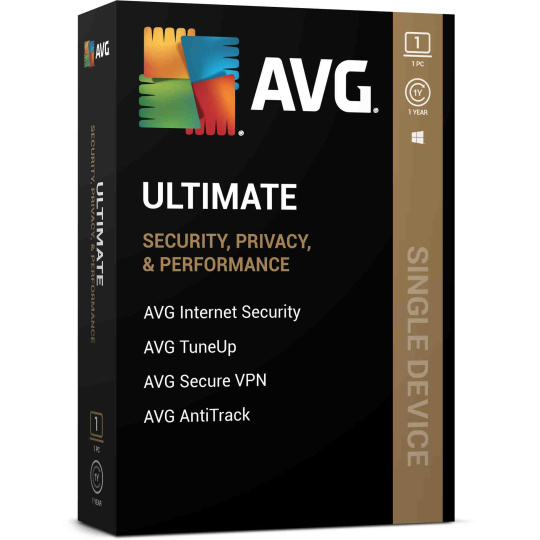 _Prodloužení AVG Ultimate pro Windows 1 zařízení na 24 měsíců