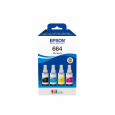 BAZAR - EPSON ink 664 EcoTank 4-colour multipack - Poškozený obal (Komplet)