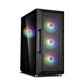 ZALMAN case I3 NEO, Mid Tower, ATX, 2xUSB 3.0, 1xUSB 2.0, 4x 120mm RGB Fan, černá