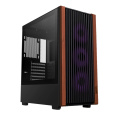 1stCOOL skříň G6 Noble, Mid Tower, ATX, AU, Průhledná Bočnice, Černá