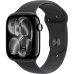 Apple Watch Series 11 GPS + Cellular 46mm Jet Black Aluminium Case with Black Sport Band - S/M