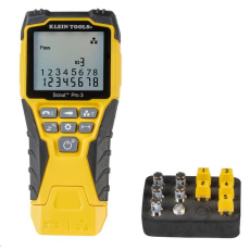 BAZAR - KLEIN TOOLS - VDV Scout® Pro 3 Tester Kit - 5x RJ45, 5x F-konektor - rozbaleno