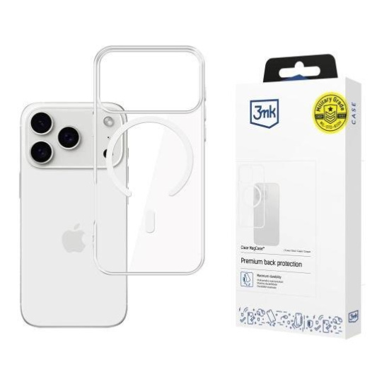 3mk Clear MagCase pro Apple iPhone 17 Pro Max