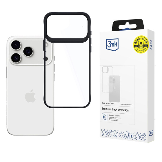 3mk Satin Armor Case+ pro Apple iPhone 17 Pro