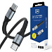 3mk kabel Hyper Cable N-SERIES C to C 1m 20V/5A 100W Black