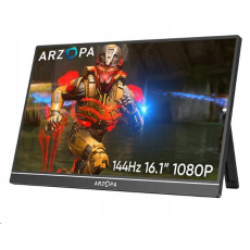 Arzopa Z1FC Portable Monitor 16.1" 144hz IPS Full HD 1080p Metal Housing Přenosný monitor + pouzdro