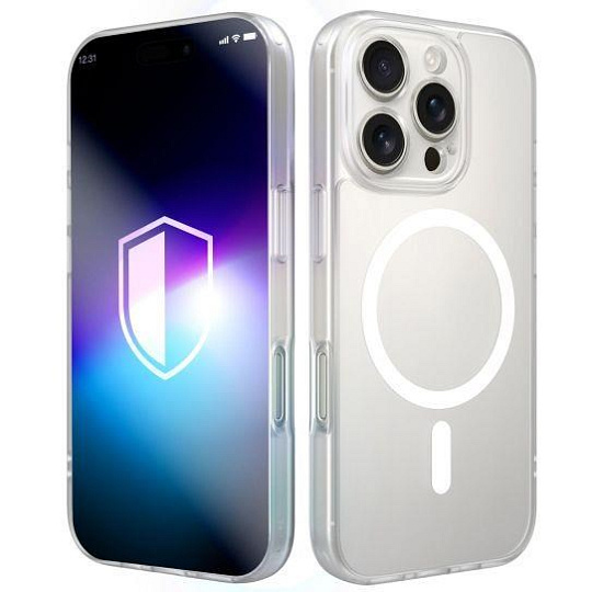3mk ochranný kryt Misty MagCase White pro Apple iPhone 16 Pro Max