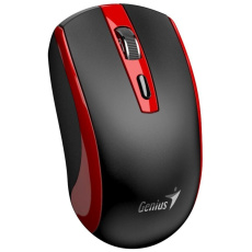GENIUS myš ECO-8150/ 1200 dpi/ bezdrátová/ dobíjecí/ Copilot/ černo-červená