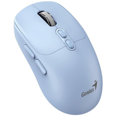 GENIUS myš NX-8080S BT/ duální Bluetooth + 2,4GHz/ 1600 dpi/ Copilot/ bezdrátová/ tichá/ modrá