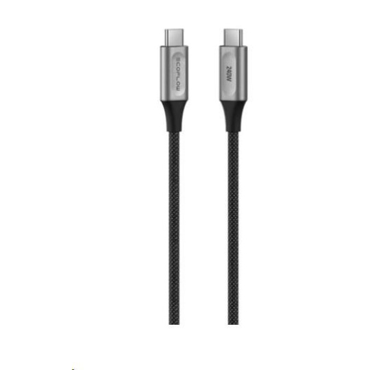 EcoFlow RAPID Pro USB-C do USB-C kabel (240W, Nylon) EcoFlow RAPID Pro USB-C do USB-C kabel (240W, Nylon)