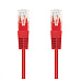 C-TECH kabel patchcord Cat5e, UTP, červený, 3m