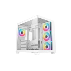 DEEPCOOL Case CG530 4F WH, ATX, Průhledná bočnice, 4x 120mm ARGB, bílá