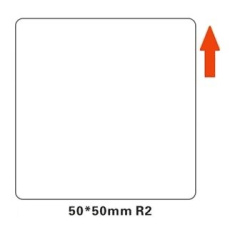 Niimbot štítky R 50x50mm 150ks White pro B21,B3S,B1