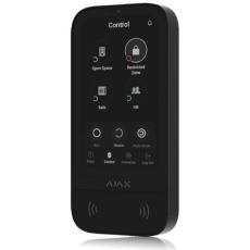 Ajax KeyPad TouchScreen (8EU) ASP black (58454) Bezdrátová dotyková klávesnice s IPS obrazovkou