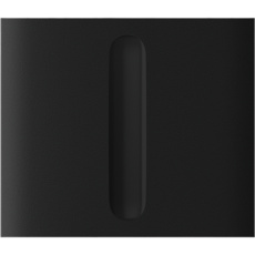 Ajax  CenterButton (Dimmer) vertical - Středový kryt stmívatelného tlačítka, vertikální instalace, černá