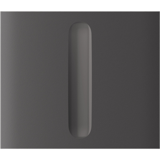 Ajax  CenterButton (Dimmer) vertical - Středový kryt stmívatelného tlačítka, vertikální instalace, šedá