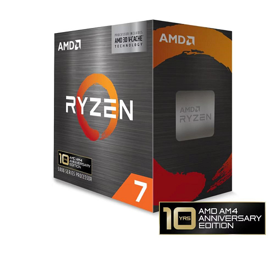 CPU AMD RYZEN 7 5800X3D, 8-core, 3.8 GHz (4.5 GHz Turbo), 102MB cache (4+96), 105W, socket AM4, bez chladiče