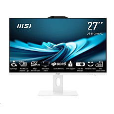 MSI PC AiO PRO AP272P 14M-1086XEU, Core i3 14100, 27" FHD, Anti-Glare, Non-Touch, 16GB, 512GB SSD, N/A, No OS, White