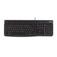 Logitech Keyboard MK120, US, black
