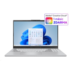 ASUS NTB Vivobook Pro 15 OLED (N6506CU-OLED013X), U9 285H, 15.6" 2880x1620, 24GB, 2TB SSD, Intel Arc+RTX, W11P, Silver