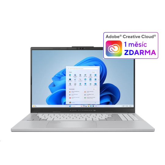 ASUS NTB Vivobook Pro 15 OLED (N6506CU-OLED013X), U9 285H, 15.6" 2880x1620, 24GB, 2TB SSD, Intel Arc+RTX, W11P, Silver