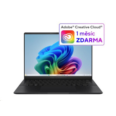 ASUS NTB Vivobook S 14 (M5406KA-OLED108X), AI 7 350, 14.0" 1920x1200, 24GB, 1TB SSD, AMD Radeon, W11 Pro, Neutral Black
