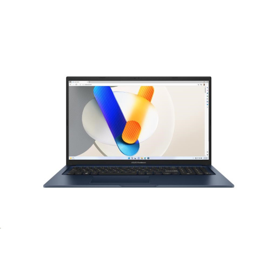 ASUS NTB Vivobook 17 (X1704VA-AU567W), i5-1334U, 17.3" 1920x1080, 16GB, 512GB SSD, Iris X, W11 Home, Quiet Blue