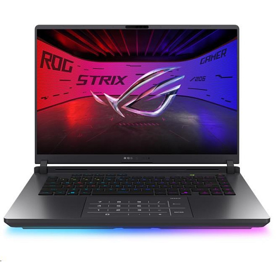 ASUS NTB ROG Strix G16 (GG615LP-TS288Z), Ultra 7 255HX, 16" 2560 x 1600, 32GB, 1TB SSD, RTX 5070, No OS, Gray