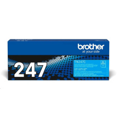 BAZAR - BROTHER Toner TN-247C - cca 2300stran - Poškozený obal