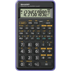 SHARP kalkulačka - EL-501T - fialová (balení blister)