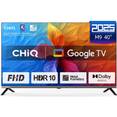 BAZAR - CHiQ L40M9E TV 40", Full HD, smart, Google TV, Dolby Audio, dbx-tv, HDR 10 - Rozbaleno (Komplet)