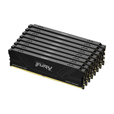 KINGSTON DIMM DDR5 128GB (Kit of 8) 7600MT/s CL40 FURY Renegade Pro Black