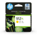 HP 912XL High Yield Yellow Original Ink Cartridge (825 pages) blister