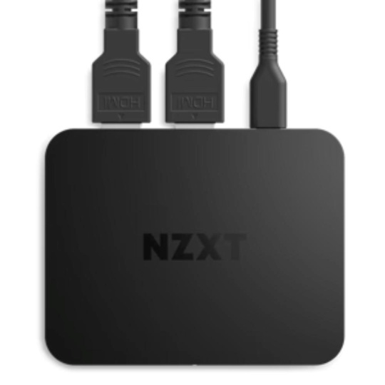NZXT externí záznamová karta Signal HD60, HD při 60fps, 2x HDMI, 1x USB-C, UVC, černá