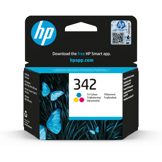 HP 342 Tri-color Ink Cart, 5 ml, C9361EE (220 pages)