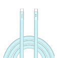 VERBATIM Kabel Sync & Charge SoftTouch USB-C, 60W, 120cm, modrá