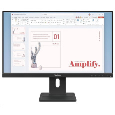 LENOVO LCD E24-40 - 23.8",IPS,16:9,1920x1080,100Hz,250cd/m2,1300:1,4ms(GtG),VGA,DP,HDMI,USB Hub,RJ45,Pivot