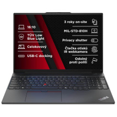BAZAR - LENOVO NTB ThinkPad E16 AMD G2 - Ryzen5 7535HS,16" WUXGA,16GB,512SSD,FHD+IRcam,W11P - Rozbaleno