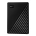 WD My Passport Portable 4TB, Externí HDD, USB 3.0, černá