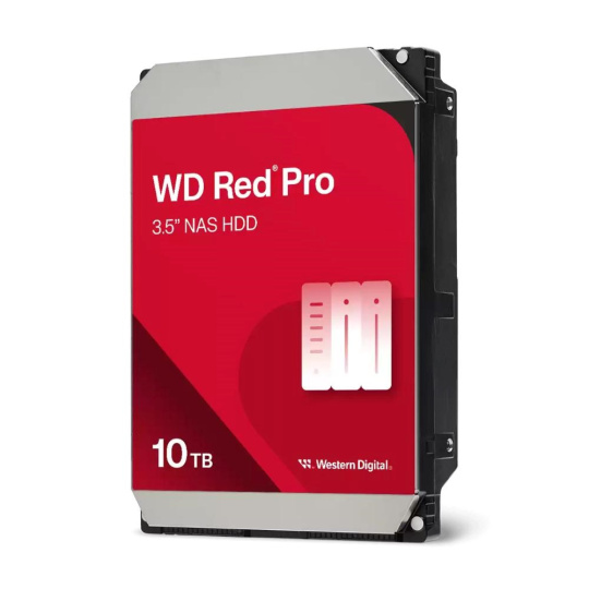 WD RED Pro NAS WD102KFBX 10TB, SATA III 3.5", 256MB 7200RPM, 265MB/s, CMR